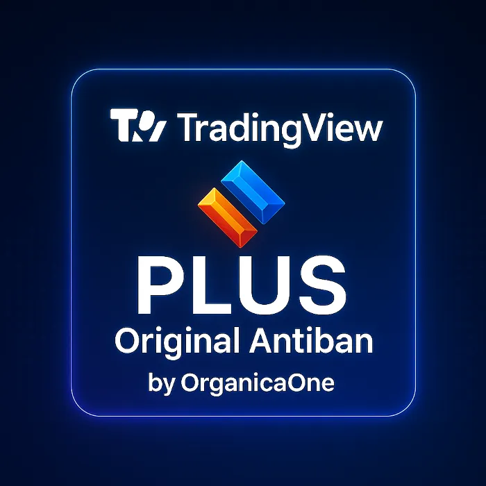 TradingView PLUS · Оригинал 30 дней АНТИБАН