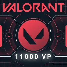 11000 VALORANT Points (1500 бонус + 9500) ПСН