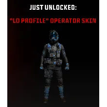 Blue MONSTER ENERGY |MW3|Скин оператора «LO PROFILE»