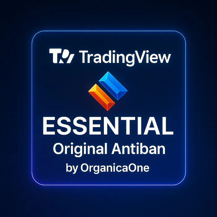 TradingView ESSENTIAL · Оригинал ~90 дней АНТИБАН