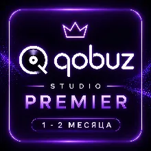 QOBUZ STUDIO PREMIER 1-2 МЕСЯЦ ПРИВАТНЫЙ АКК