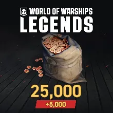 World of Warships: Legends - 30 000 дублонов PS4 ПСН