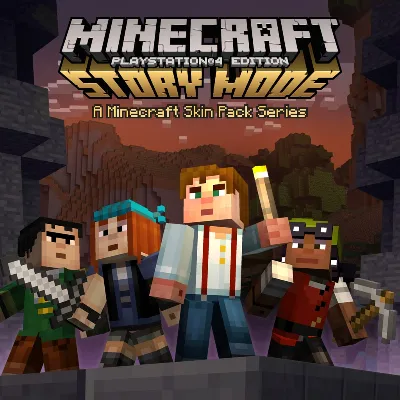 Набор скинов Minecraft Story Mode PS4 ПСН PLAYSTATION - irongamers.ru