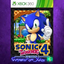SONIC THE HEDGEHOG 4 Episode I XBOX