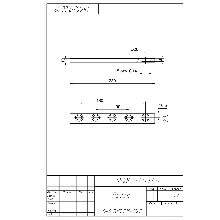 МЧ00.07.00.08 планка. Чертеж детали в AutoCAD