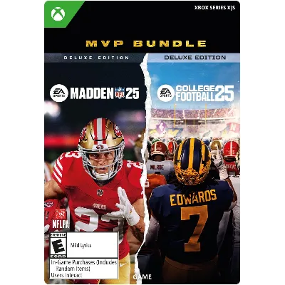 EA SPORTS MVP NFL 25 & College Football 25 Xbox One XS - irongamers.ru