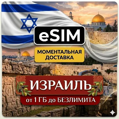 eSIM Израиль | Туристическая  | AIRALO | Premium | есим - irongamers.ru