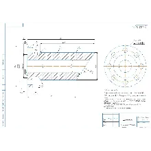 Union. Drawing of parts and workpieces in the compass