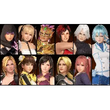 DEAD OR ALIVE 6 Core Fighters Female Fighters Set
