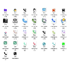 Иконки телефона PNG (Пак из 30 иконок)