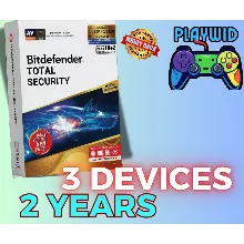 Bitdefender Total Security 3 Device 2 год. Ключ.