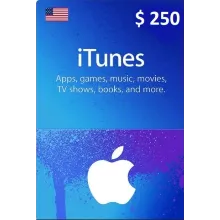 🟢ITunes Gift Card 250 USD (USA)🔑