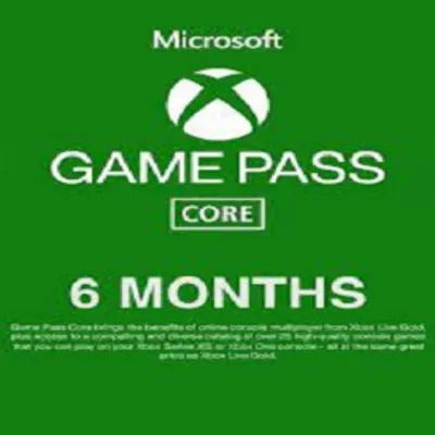 Xbox Game Pass Core на 6 месяцев (Ключ/Индия) IN - irongamers.ru
