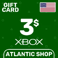 ⭐ Карта Пополнения Xbox 3$ (USD) США