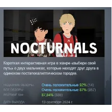 Nocturnals АВТОДОСТАВКА STEAM GIFT РОССИЯ