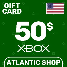 ⭐ Карта Пополнения Xbox 50$ (USD) США