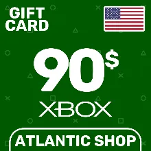 ⭐ Карта Пополнения Xbox 90$ (USD) США