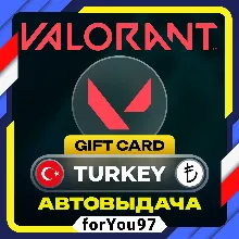 КАРТА VALORANT POINTS 375-8900 VP ТУРЦИЯ TR АВТО
