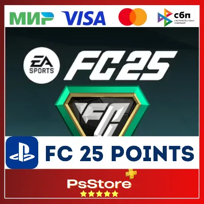 FC 25 Points FIFA 25 ФК ФИФА 25 Поинты PS 4|5 TR|UA - irongamers.ru