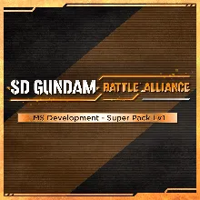 SD GUNDAM BATTLE ALLIANCE MS Development Super Pack Lv