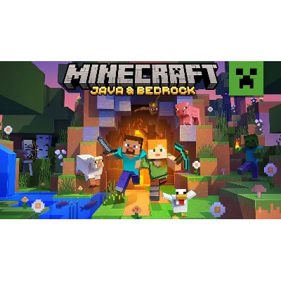 MINECRAFT: JAVA & BEDROCK EDITION PC (USA) КЛЮЧ - irongamers.ru