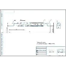 Чертеж калибра-пробки для контроля отверстия 5H7