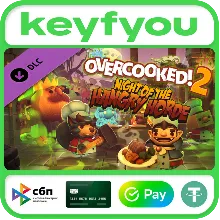 Overcooked! 2 - Night of the Hangry Horde / STEAM DLC