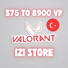 ⬛ VALORANT POINTS ТУРЦИЯ | 375 - 8900 VP