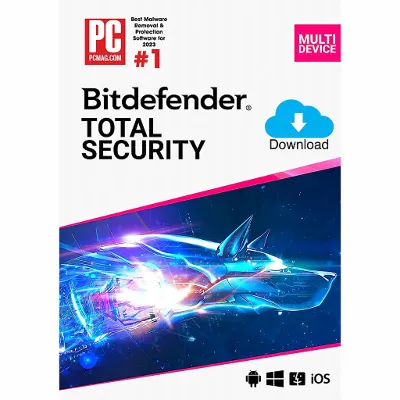 Bitdefender Total Security 5 Device 3-летний лицензионн - irongamers.ru