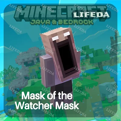 МАЙНКРАФТ 【Mask of the Watcher Mask】 СКИН•ТВИЧ ДРОПЫ/ДРОПСЫ• JAVA & BEDROCK•GLOBAL - irongamers.ru