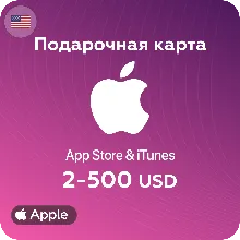 App Store & iTunes Gift Card USA 5-500 USD, digital code - irongamers.ru