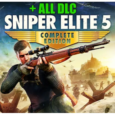 SNIPER ELITE 5・COMPLETE EDITION・ВСЕ DLC・STEAM АККАУНТ・