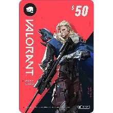 VALORANT Gift Card 50 USD Валорант поинты