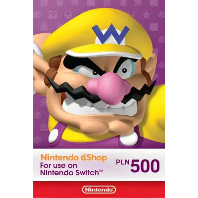 КАРТА ОПЛАТЫ NINTENDO ESHOP — 500 PLN [PL] | ПОЛЬША