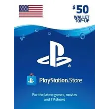 🎁 PSN USA recharge card for 50$ USD (USA) 🔥