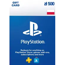 🎁 PSN Poland recharge card for 500 zl (PLN) 🔥