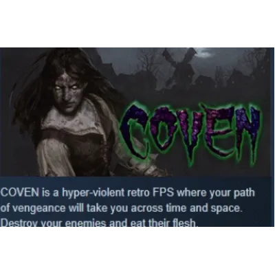 Coven АВТОДОСТАВКА STEAM GLOBAL МГНОВЕННО ЛИЦЕНЗИЯ - irongamers.ru