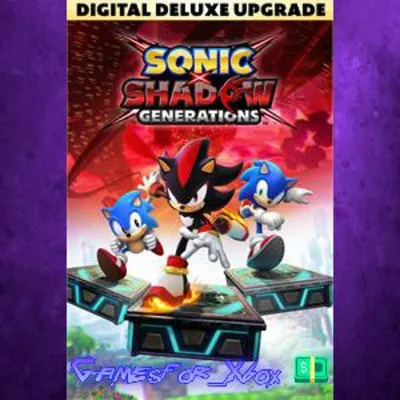 SONIC X SHADOW GENERATIONS Digital Deluxe Upgrade XBOX