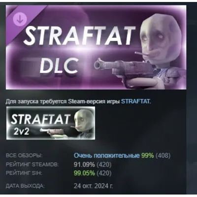 STRAFTAT: Maps, Weapons and Hats DLC АВТОДОСТАВКА STEAM РОССИЯ - irongamers.ru