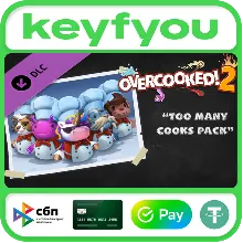 Overcooked! 2 - Too Many Cooks Pack / STEAM DLC КЛЮЧ