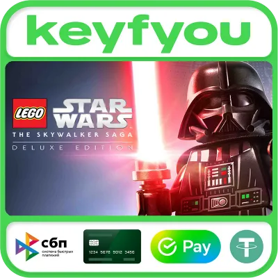 LEGO Звездные Войны: Скайуокер. Сага - Deluxe / STEAM КЛЮЧ (без РФ и РБ)