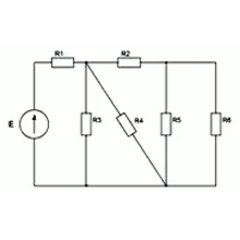Задача 011006-0101-0002 v (решение от ElektroHelp). Расчет цепи постоянного тока.