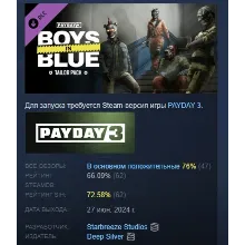 PAYDAY 3: Boys in Blue Tailor Pack DLC АВТОДОСТАВКА STEAM РОССИЯ