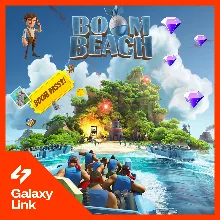 BOOM BEACH - ГЕМЫ/СТРОИТЕЛЬ/BOOM PASS