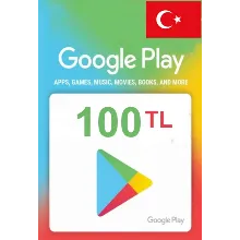⭐ Google Play 100 TL - (Официальный КЛЮЧ) Турция