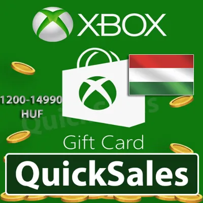 АВТО XBOX LIVE GIFT CARD ВЕНГРИЯ 1200-14990 HUF - irongamers.ru