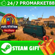 ⭐ Gas Station Simulator: Drive & Pumping STEAM GIFT