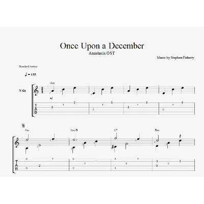 Once Upon a December - из м/ф Анастасия - irongamers.ru