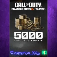 5,000 Black Ops 6 or Call of Duty Warzone Points XBOX DLC