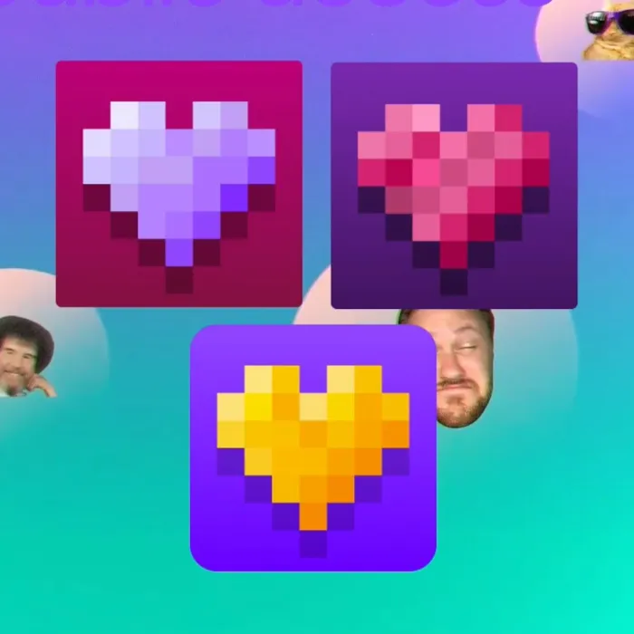 Значок Twitch Charity (Together for Good)
